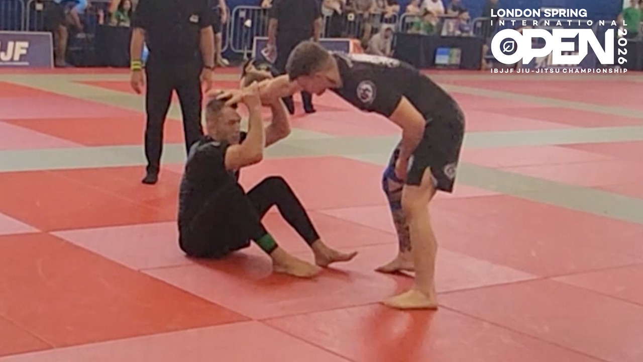 Nikolay Salmin vs Lucas Munhoz / London Spring Open No-Gi 2026 background