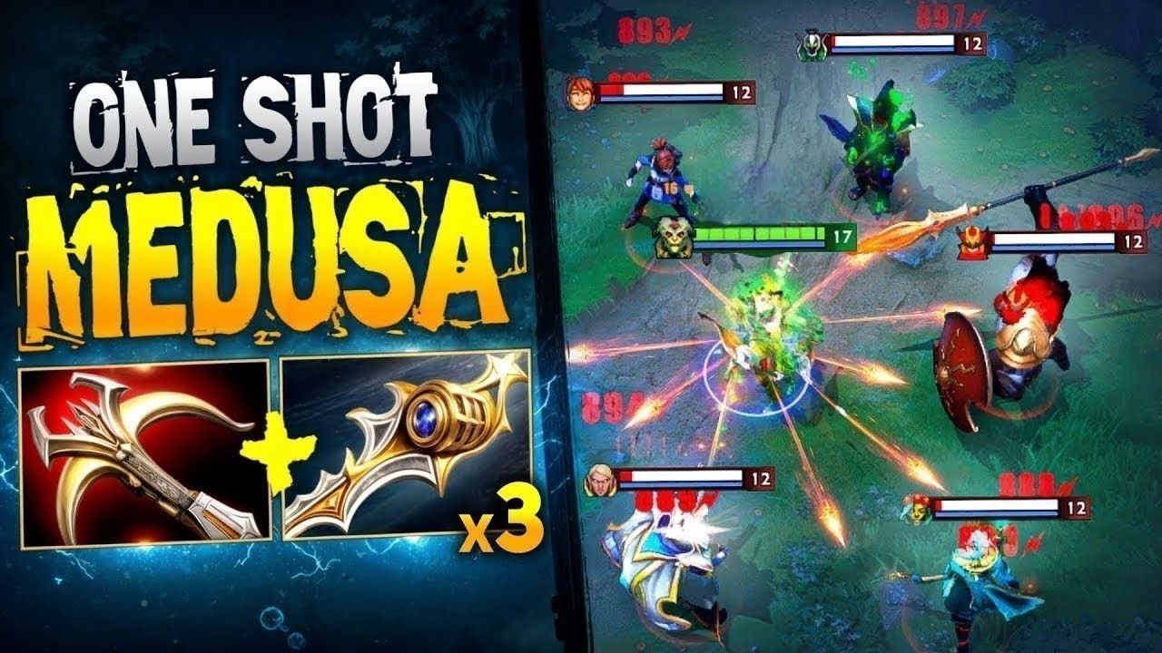 53 Kills Medusa Comeback🔥🔥🔥x2 Divine Rapiers Insane Damage | Dota 2 Gameplay background