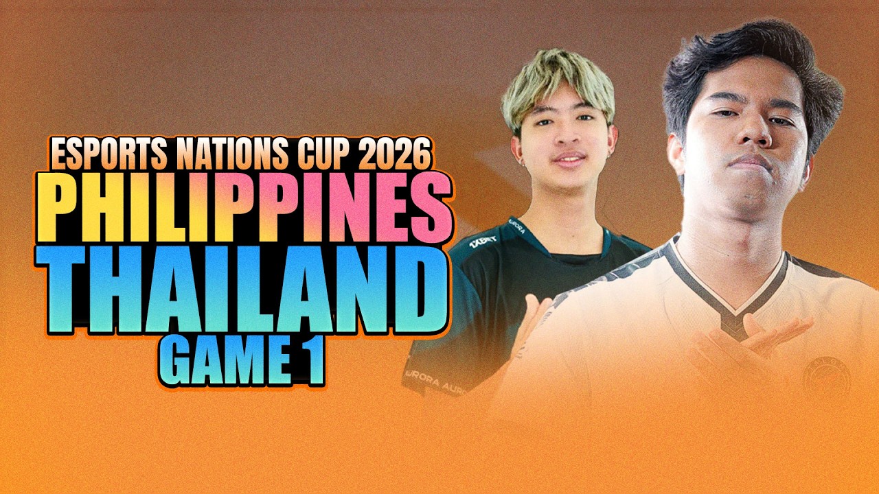 PHILIPPINES vs THAILAND GAME 1 - WATCH PARTY + INSIGHTS WITH KUKUYS - ENC 2026 Qualifiers background