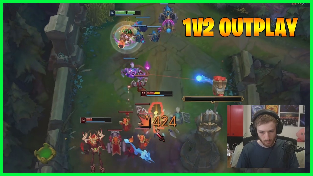 When Nemesis 1v2s Thebausffs And MAKES IT LOOK EASY...LoL Daily Moments Ep 3413 background
