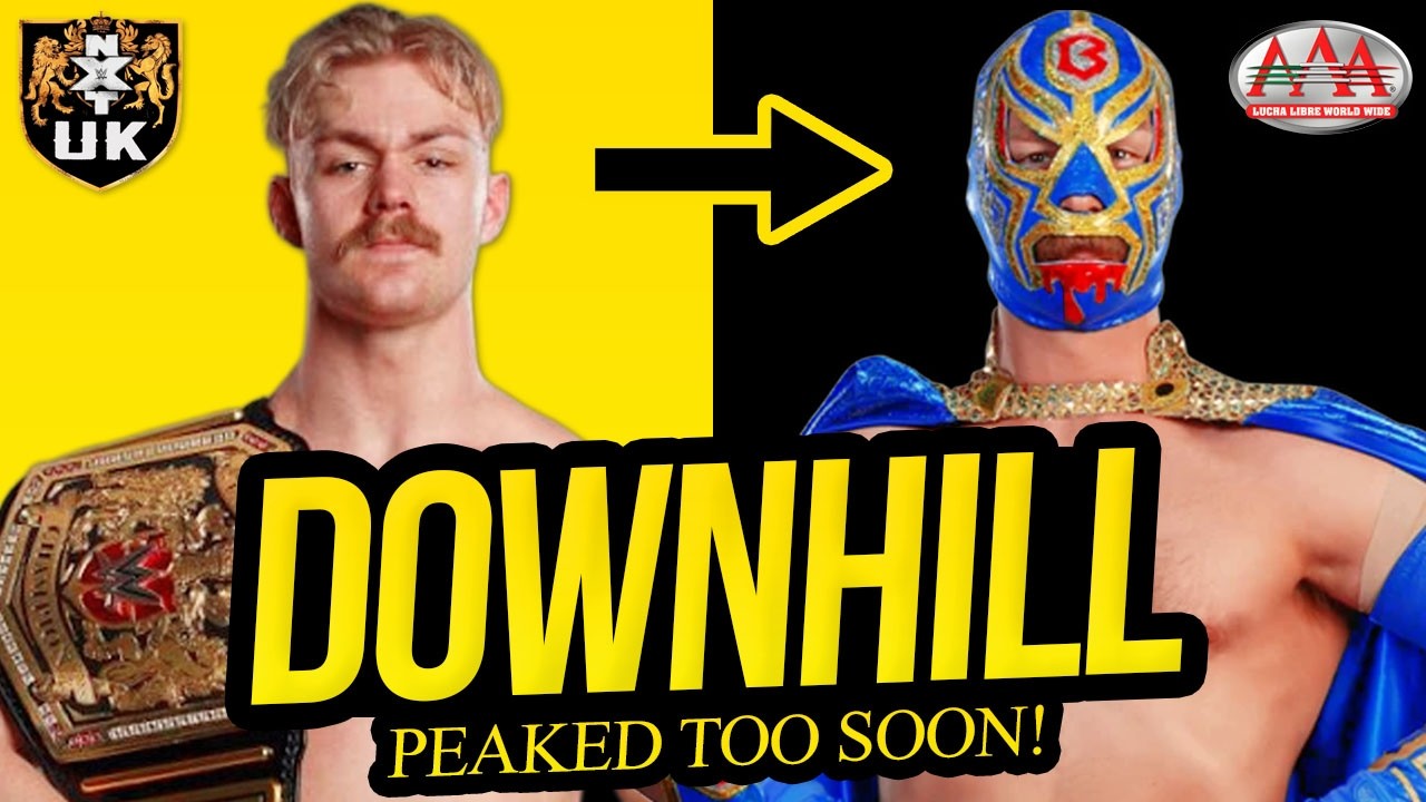 DOWNHILL | Wrestlers that Peaked Too Soon! background