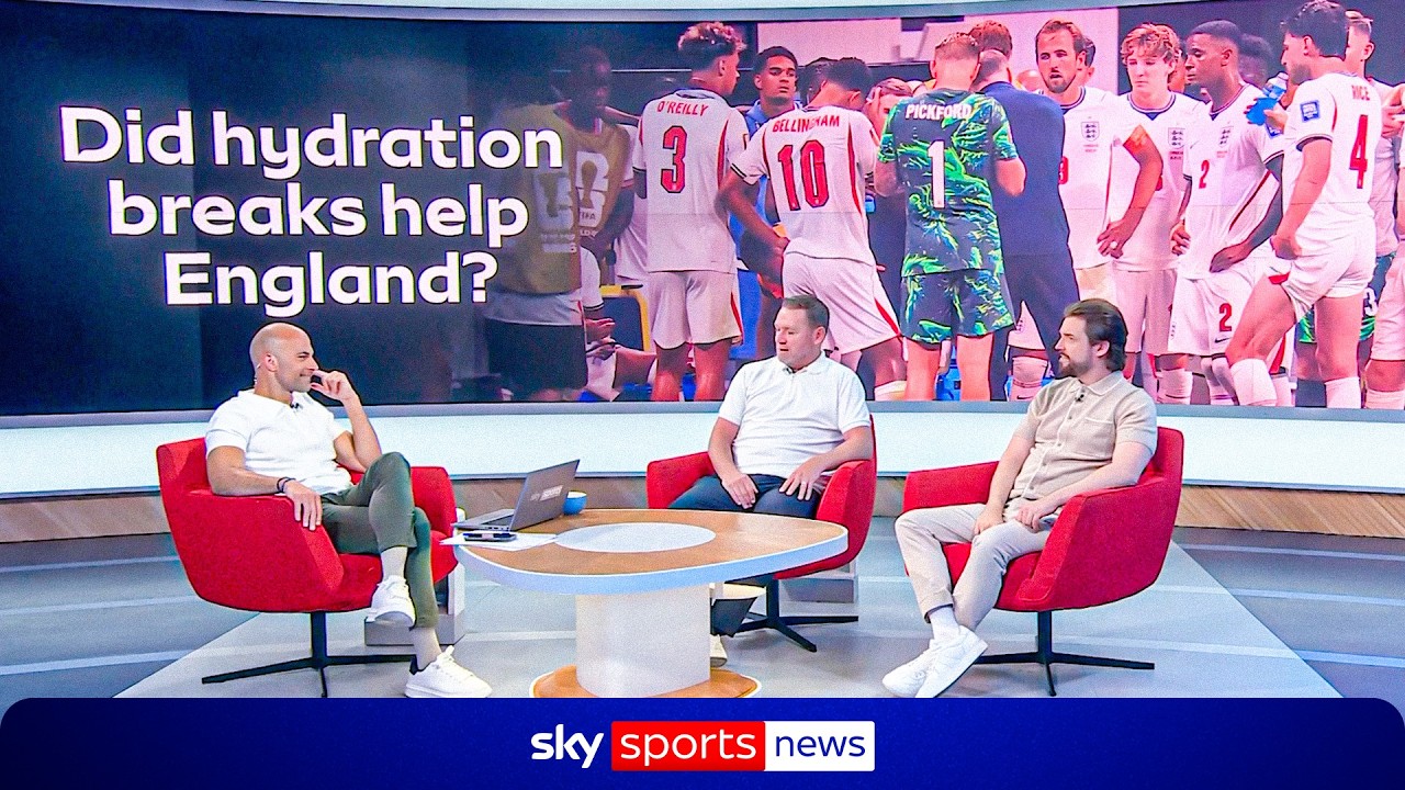 Did the hydration break save England vs DR Congo? | "Helped calm them down" background