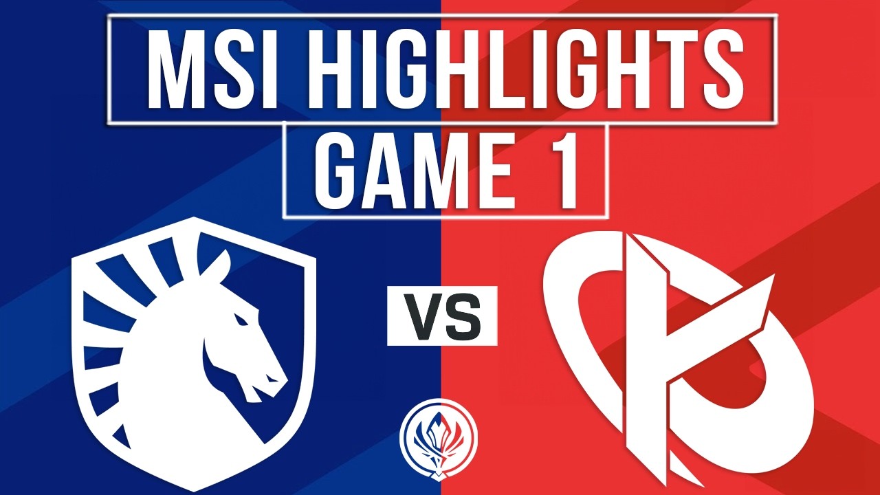 TL vs KC Highlights Game 1 | MSI 2026 Play-Ins | Team Liquid vs Karmine Corp background