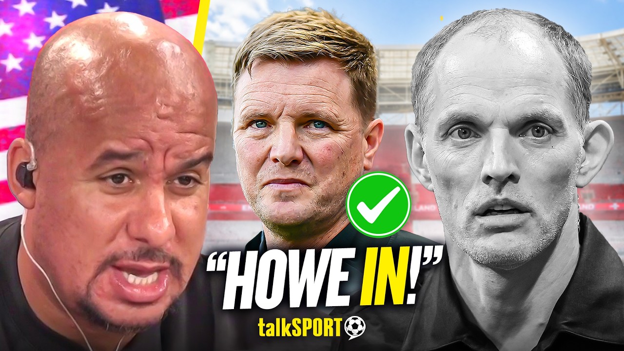 Gabby Agbonlahor DEMANDS Tuchel Be SACKED & Replaced by Eddie Howe if England Don't Make the Final! background