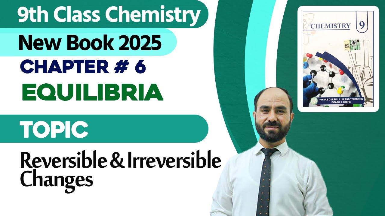 9th Class Chemistry Chapter 6 New Book 2025 Playlist background