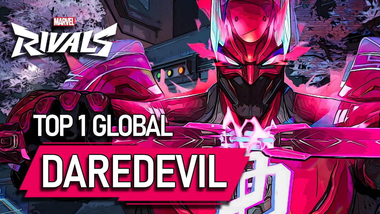 TOP #1 GLOBAL DAREDEVIL ! Daes - MARVEL RIVALS PRO background