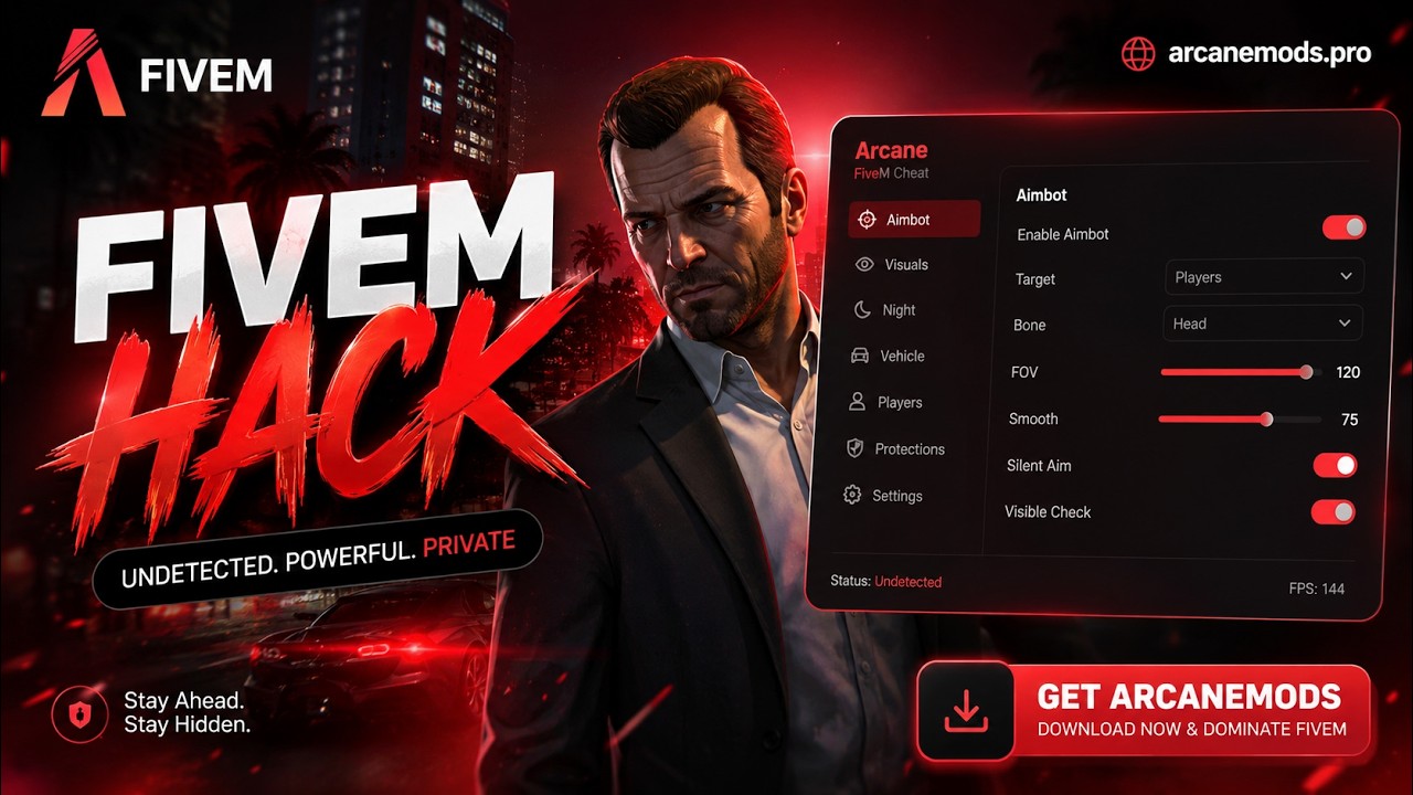 FiveM Mod Menu - I Became The MOST POWERFUL Player In Every RP Server! background