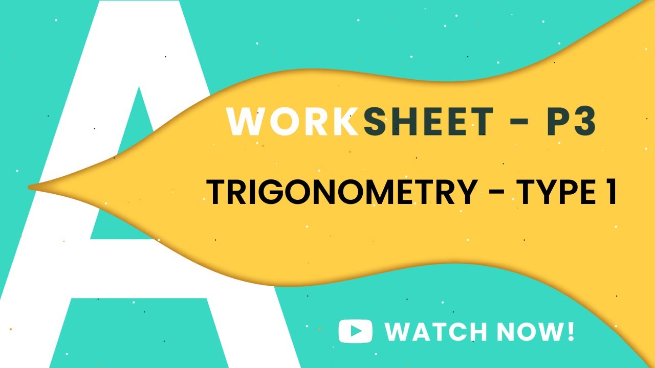 P3 ALEVELS TRIGONOMETRY MARATHONS background