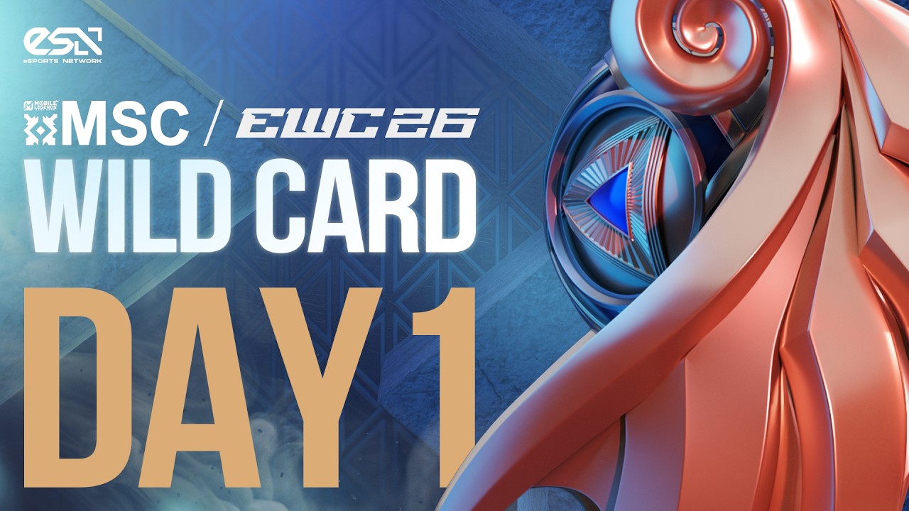 WILD CARD DAY 1 | MLBB EWC 2025 | MN background
