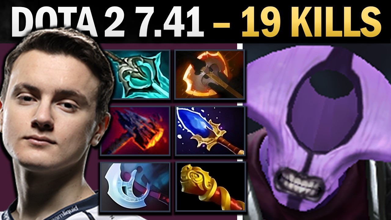 Faceless Void Dota 2 7.41 with Disperser and MKB - Dota Gameplay background