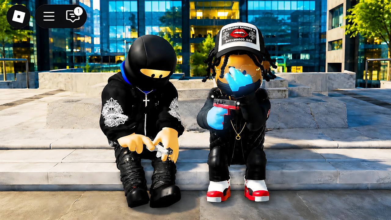 I PLAYED THIS NYC ROBLOX FIVEM GTA RP HOOD GAME background