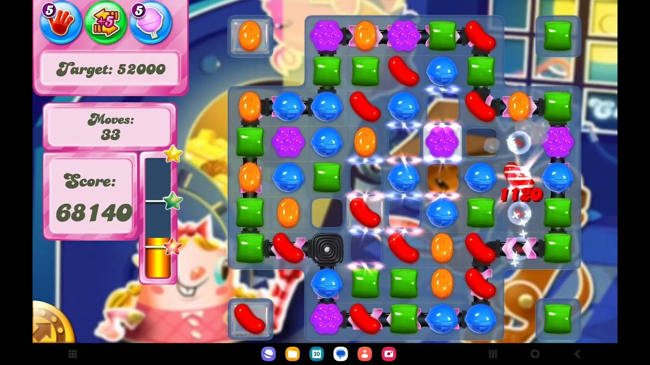 Candy crush saga old version modded gameplay #155 background
