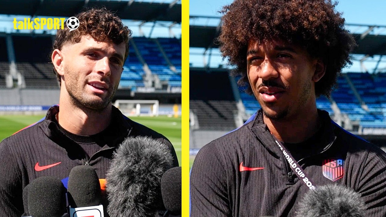 USMNT's Christian Pulisic, Chris Richards & Malik Tillman SPEAK Ahead of World Cup clash v Bosnia! background