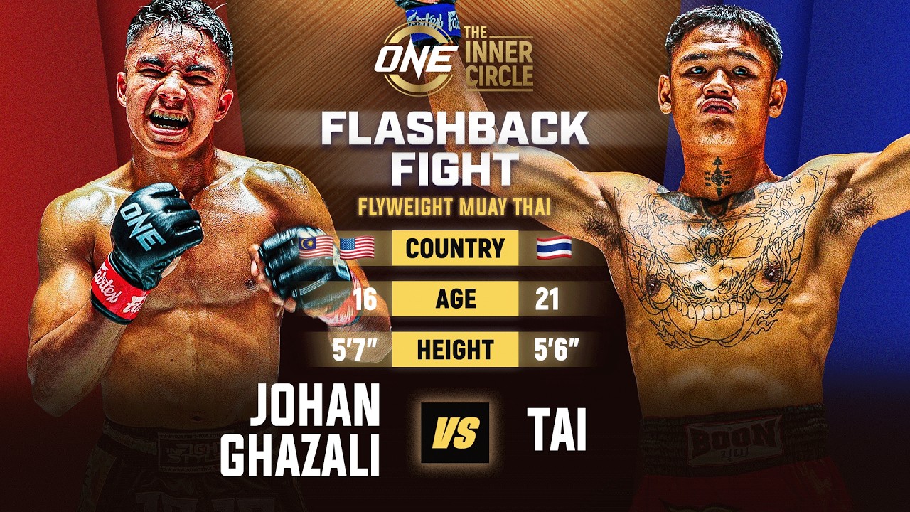 Taunting Gone WRONG 😳 When Johan Ghazali STUNNED Tai | Muay Thai Full Fight background