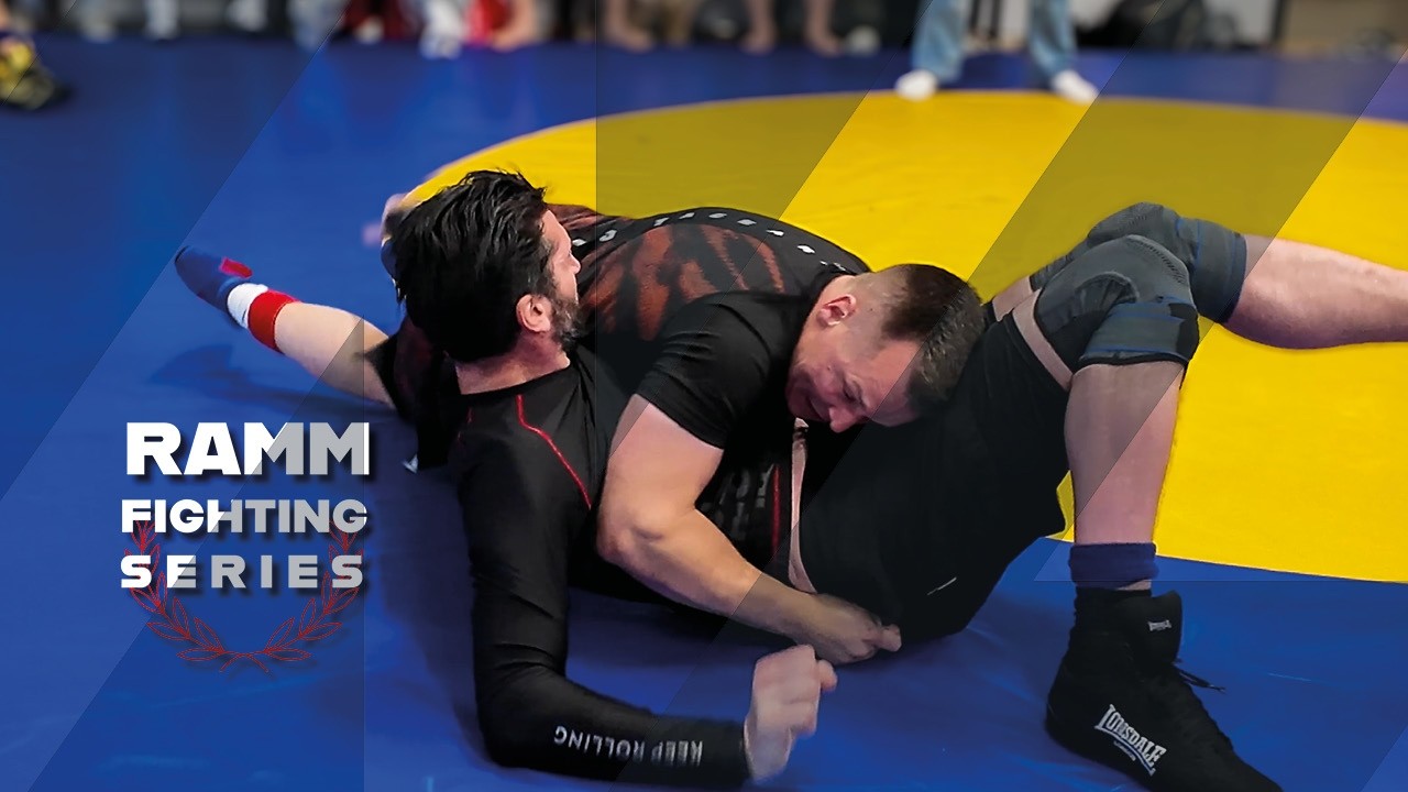 Takedown Wrestling: Jan van der Meer vs. Lucas Van Rennes | Men Beginners +90 kg | RFS4 background
