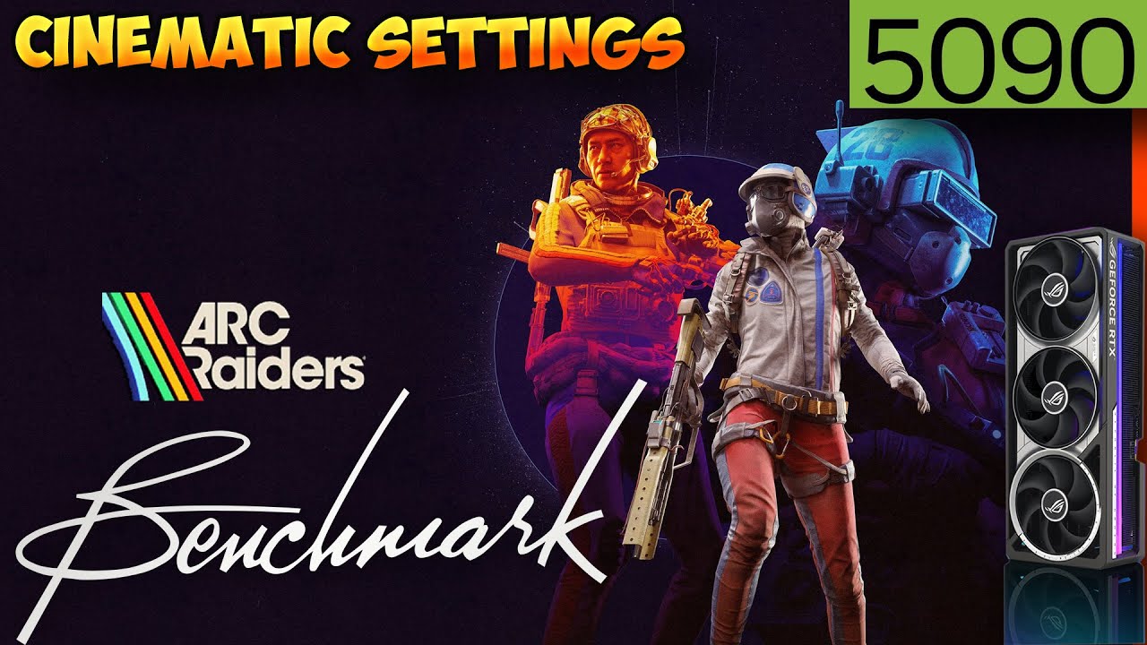 Arc Raiders : Hidden Cinematic Max Settings | RTX 5090 | 9800x3D | 4K DLSS 4 Benchmark | backdrop