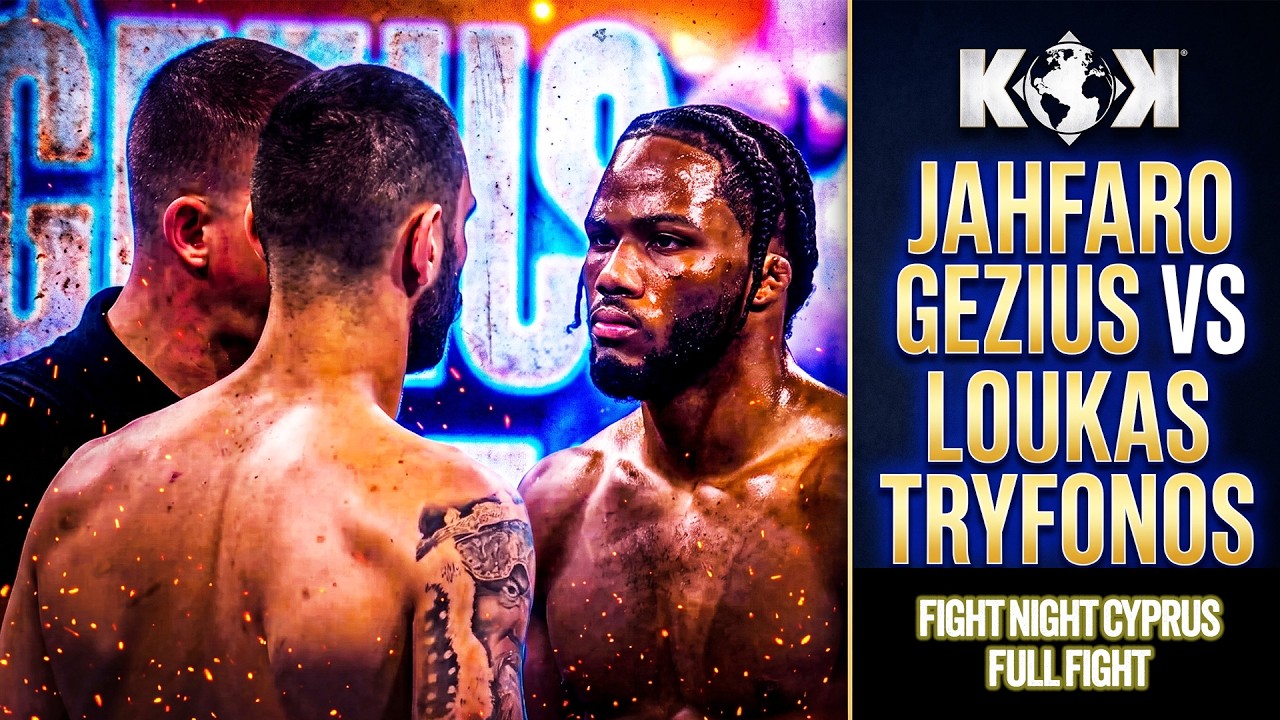KOK Fight Night 10: JAHFARO GEZIUS VS LOUKAS TRYFONOS | Full Fight background