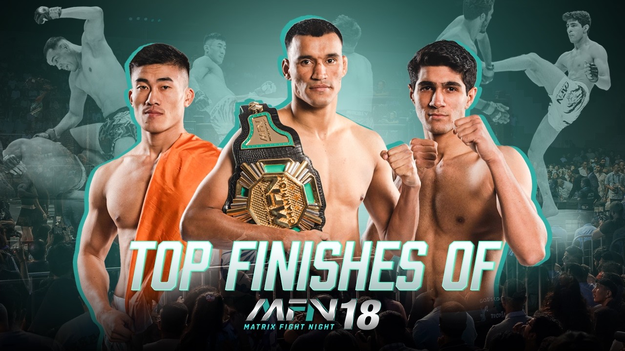 The Best Finishes from MFN 18 | MFN 18 Finish Compilation | Metrix Fight Night Highlights