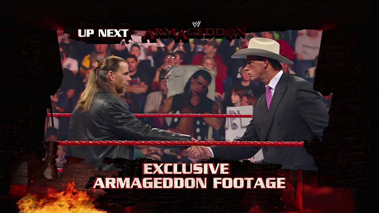 Shawn Michaels & JBL Exclusive Armageddon Footage RAW Dec 15,2008 background
