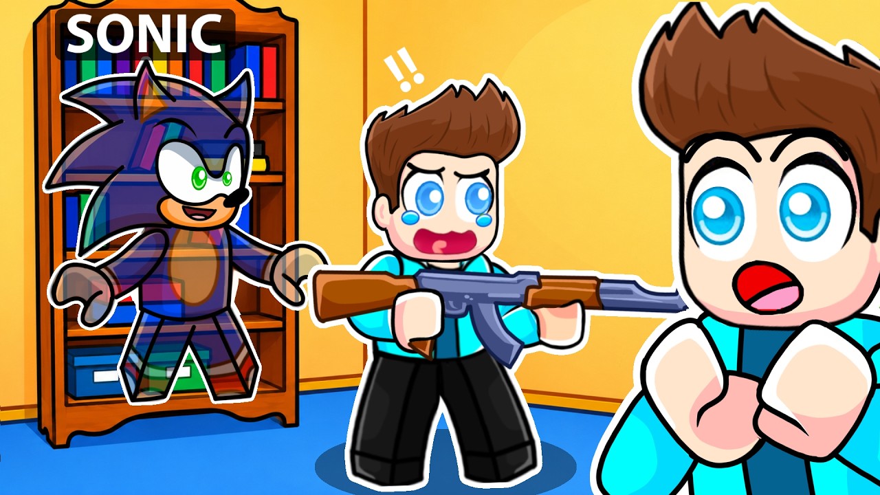 ROBLOX HIDE AND PAINT !! background