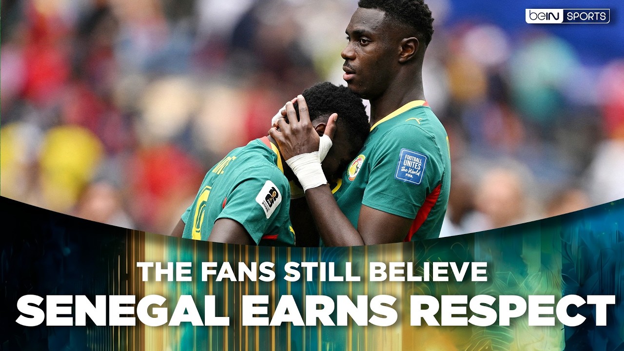 Senegal Fans React To Heartbreaking World Cup Exit | beIN SPORTS USA background