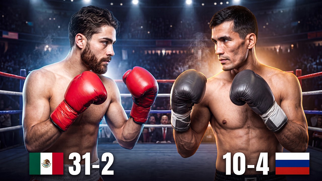 Tough Slugfest! Oscar Duarte (MEX) vs Batyr Akhmedov (RUS) | Boxing Fight Highlights background