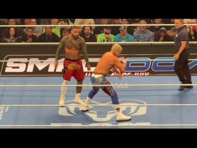 Jey Uso vs Cody Rhodes Full Match - WWE Smackdown 7/3/2026 (Spoilers) background