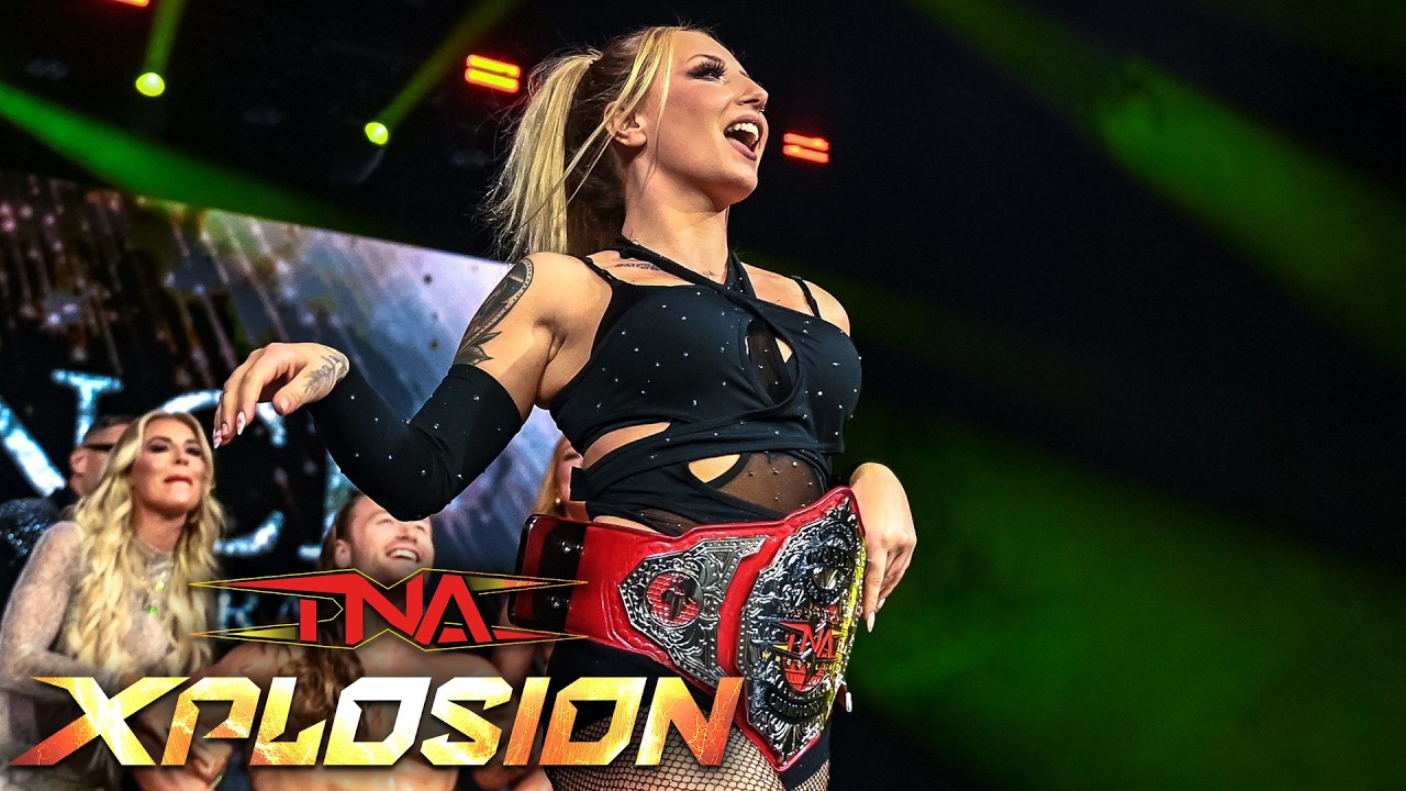 Heather By Elegance vs. Brittnie Brooks | TNA Xplosion June 26, 2026 background