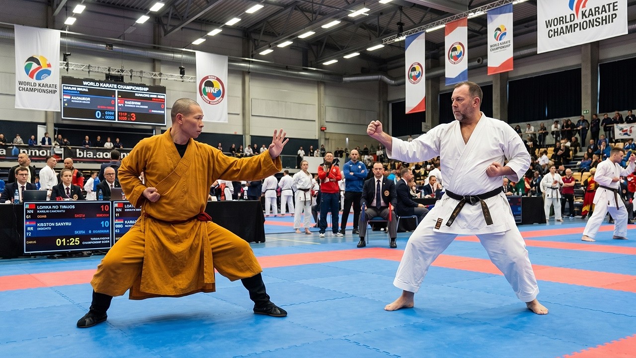 When Karate Finally Faced Shaolin Kung Fu