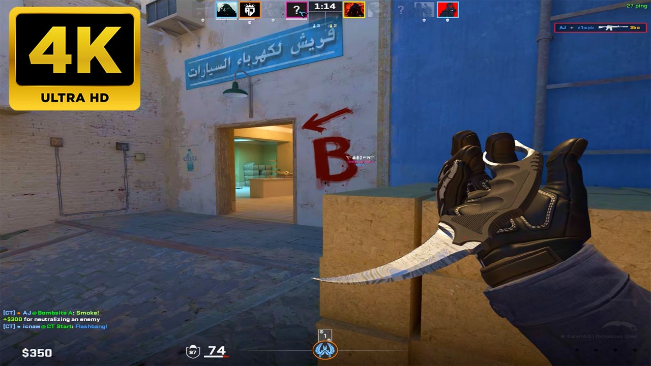 Counter Strike 2 - Mirage - Full Gameplay background