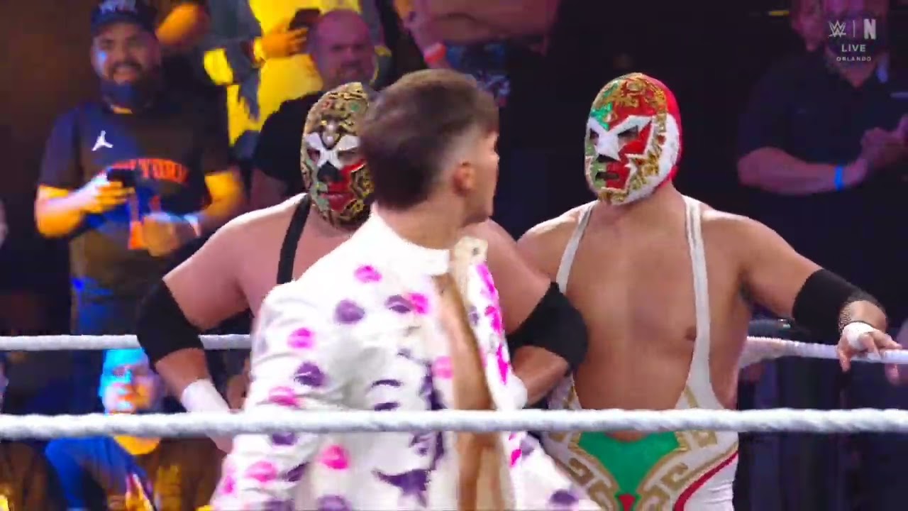 WWE NXT GALENO & EL HIJO DEL DR WAGNER JR VS VANITY PROJECT 06/30/26 background