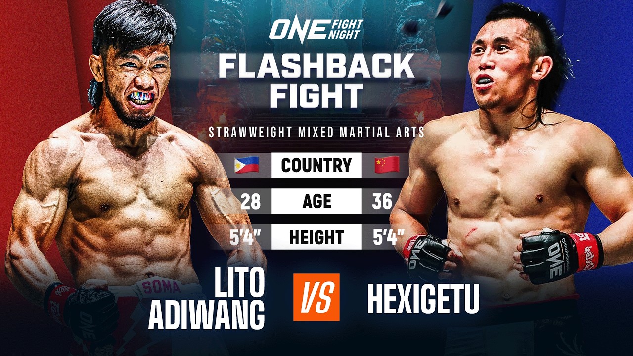 This Brawl Was PURE CHAOS 💥 Lito Adiwang vs. Hexigetu | MMA Full Fight background