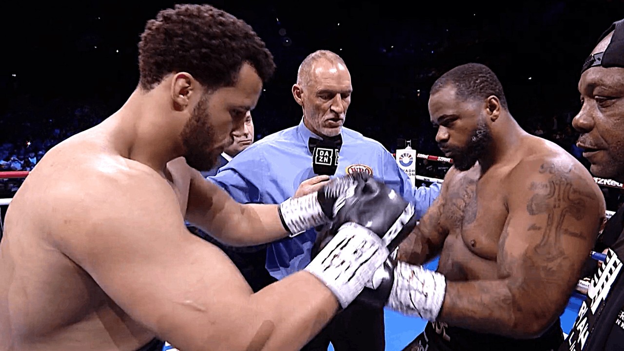 Moses Itauma (England) vs Jermain Franklin (USA) BOXING KNOCKOUT HIGHLIGHTS backdrop