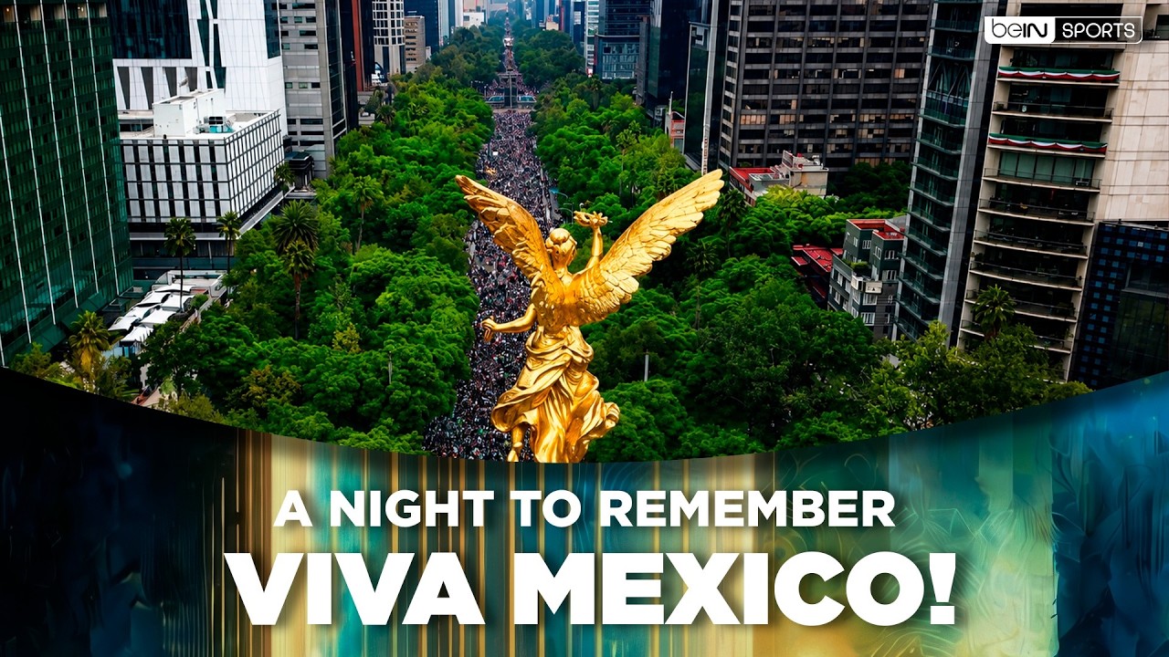Mexico's Unforgettable World Cup Night: From the Opening Goal to the Final Celebration | beIN SPORTS background
