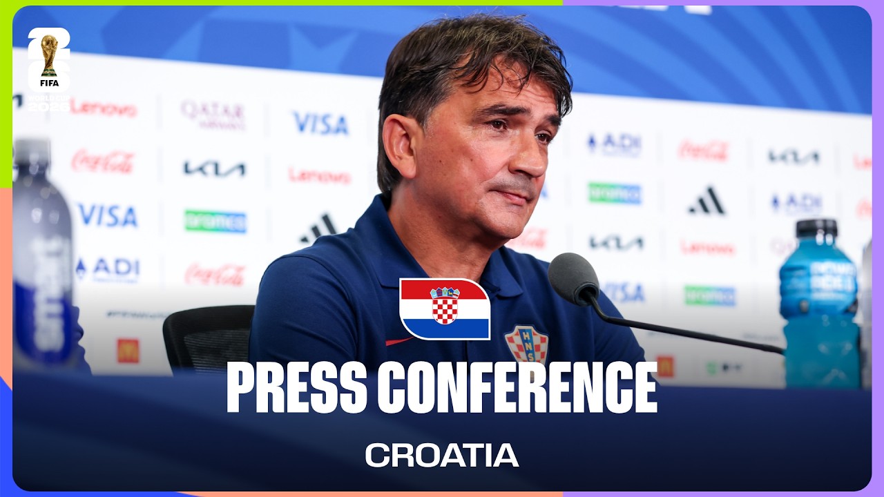 Croatia On Playing Portugal | Zlatko Dalić And Dominik Livakovic Take Questions background