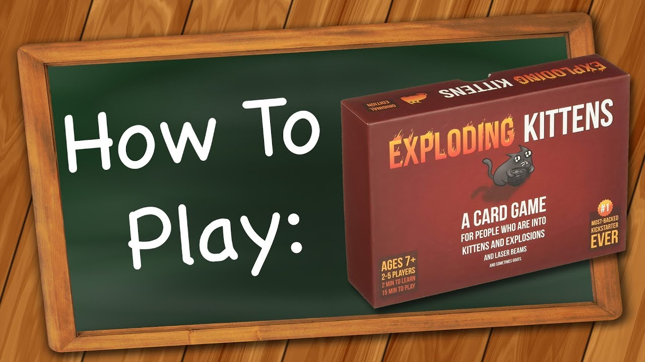 How to play Exploding Kittens (Original Edition) background