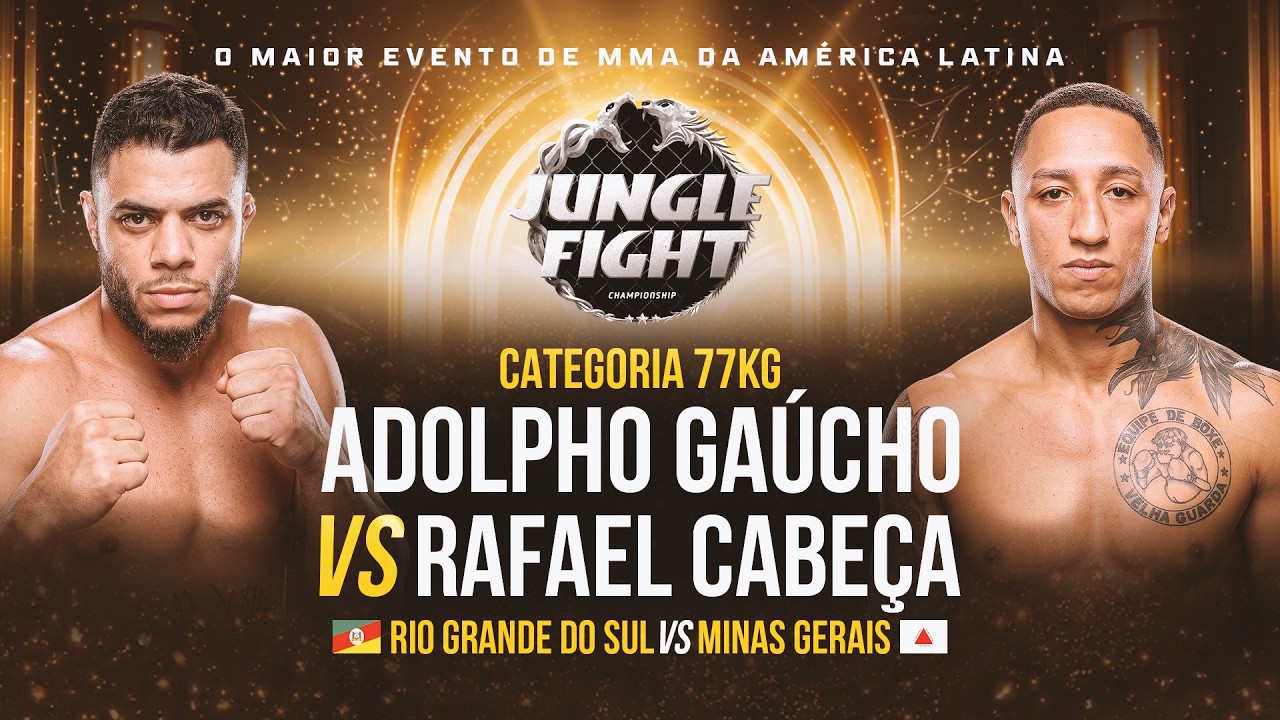 JUNGLE FIGHT 151 l RAFAEL CABEÇA X ADOLPHO GAÚCHO background