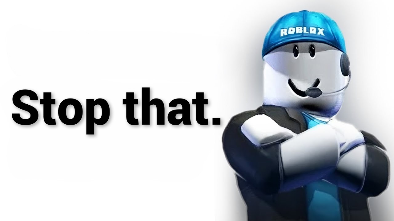 I'm making Roblox safer. They're trying to stop me. background