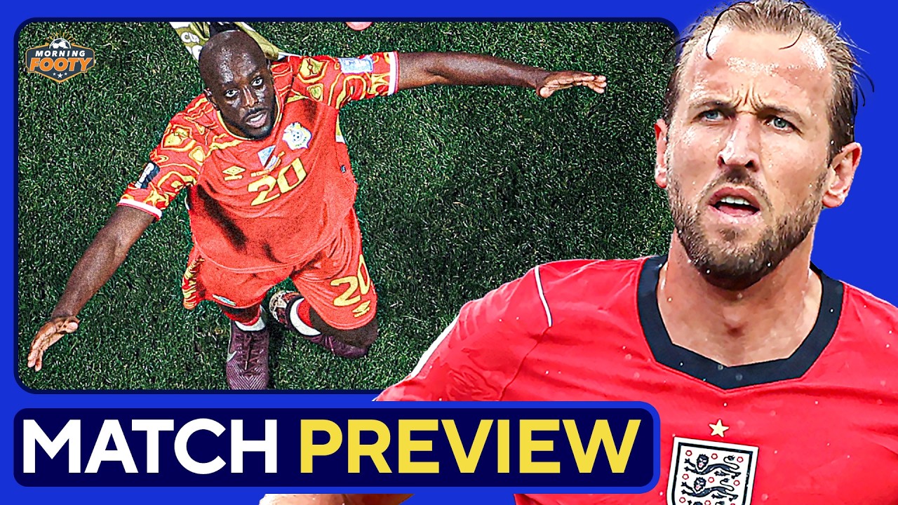 ENGLAND vs. DR CONGO | World Cup 2026 MATCH PREVIEW background