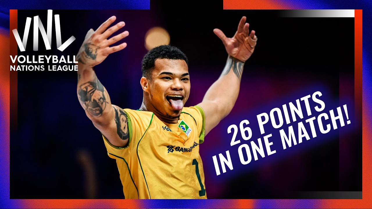 Brazil’s Go-To Scorer! | Darlan Souza - VNL 2026 Highlights | Best Plays background