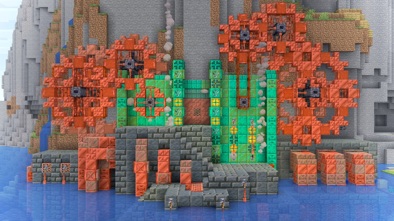 This is Minecraft's Hardest Building Style background