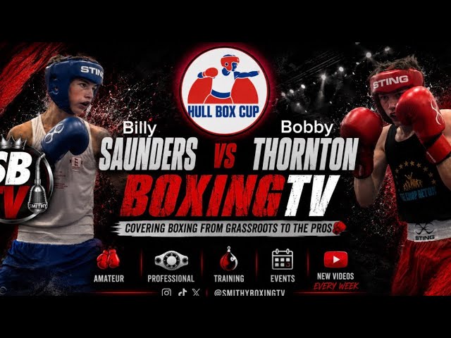 Billy Saunders đ Bobby Thornton #boxing #knockout background