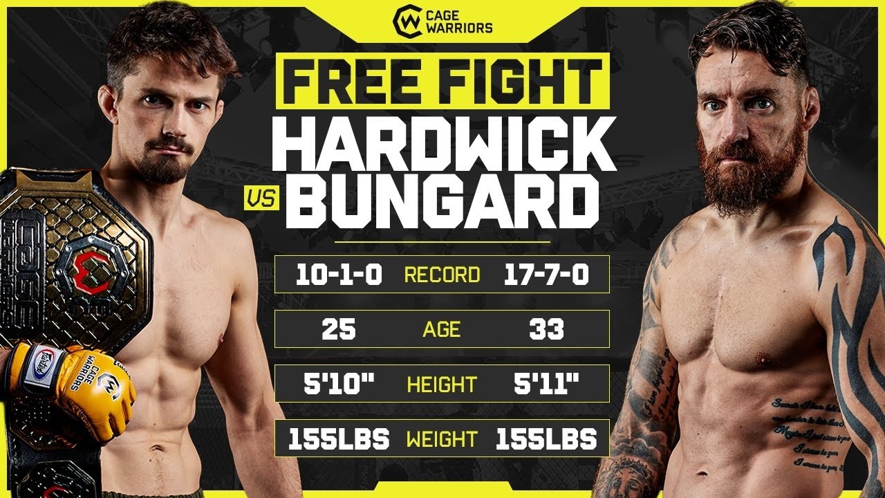 BRUTAL BODYSHOT 😳 🤝 | George Hardwick vs. Chris Bungard | FREE FIGHT | CW 209 Newcastle background