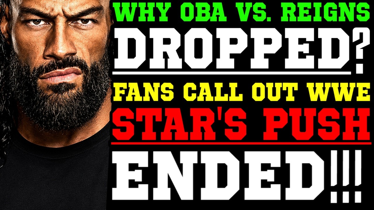 WWE News! Why Oba Femi Isn't Getting a World Title Shot Fans Call Out WWE! WWE Ended Star's Push! background