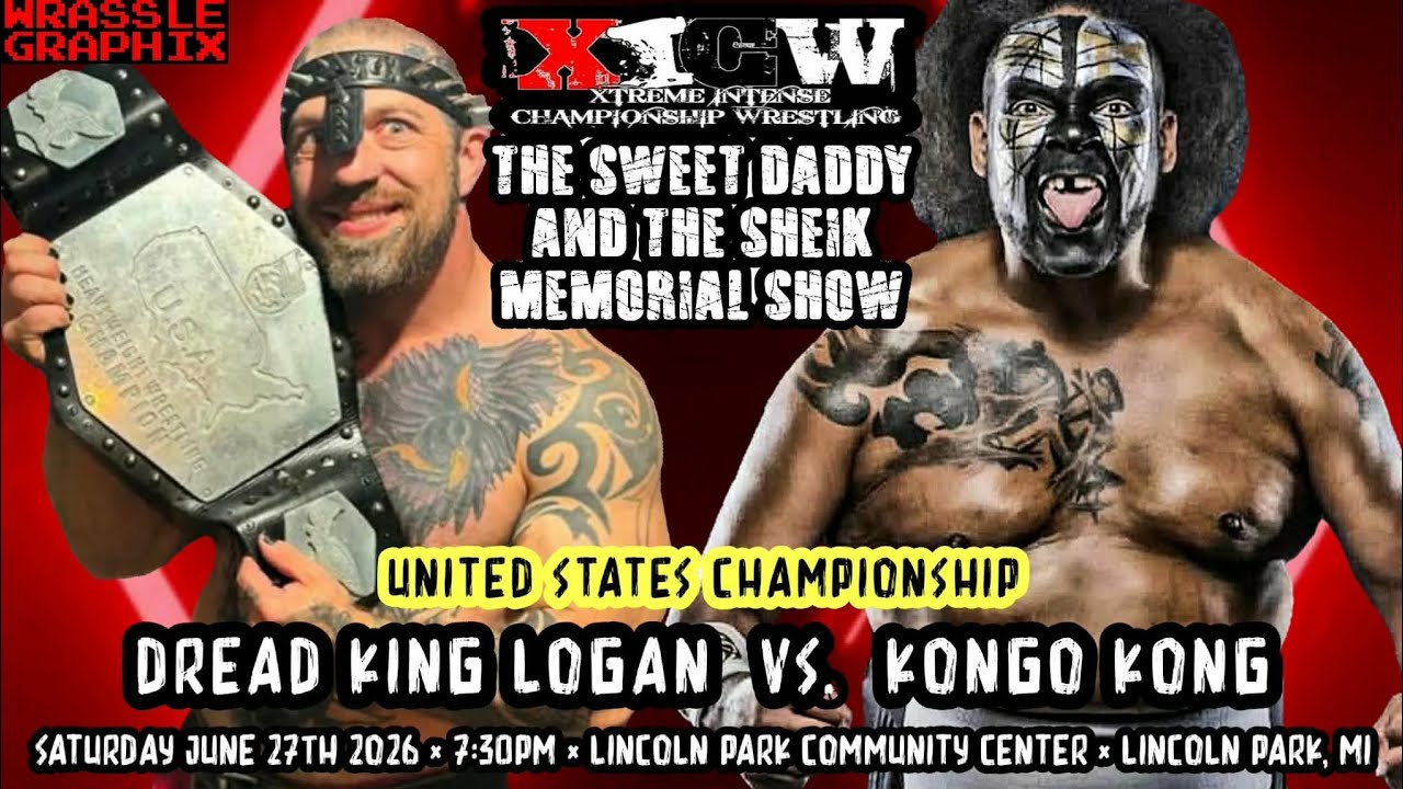 United States Title Bout: DREAD KING LOGAN vs. KONGO KONG (2026 Sweet Daddy & Sheik Memorial Show)