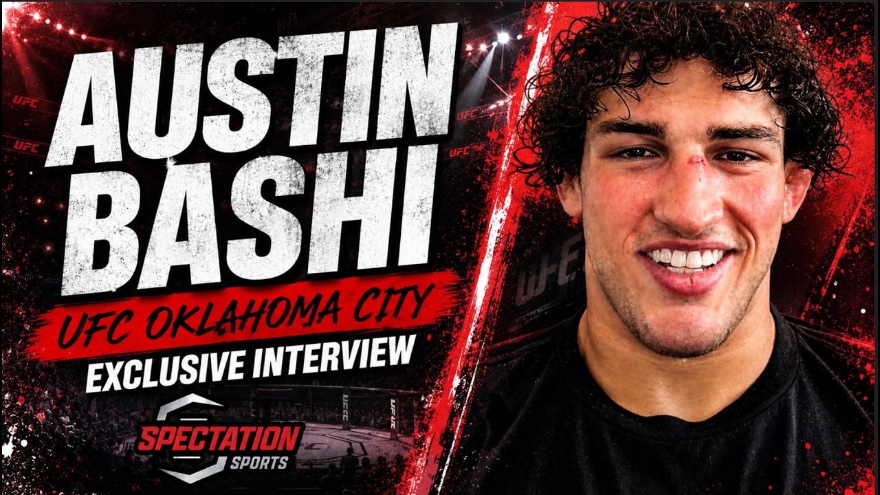 Austin Bashi expects a quick win over Jose Delgado at UFC Oklahoma City background