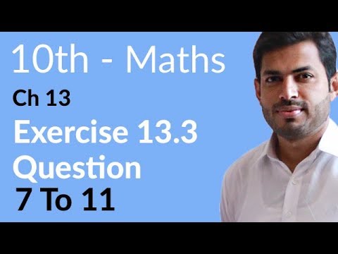 10th Class Math Chapter 13 background