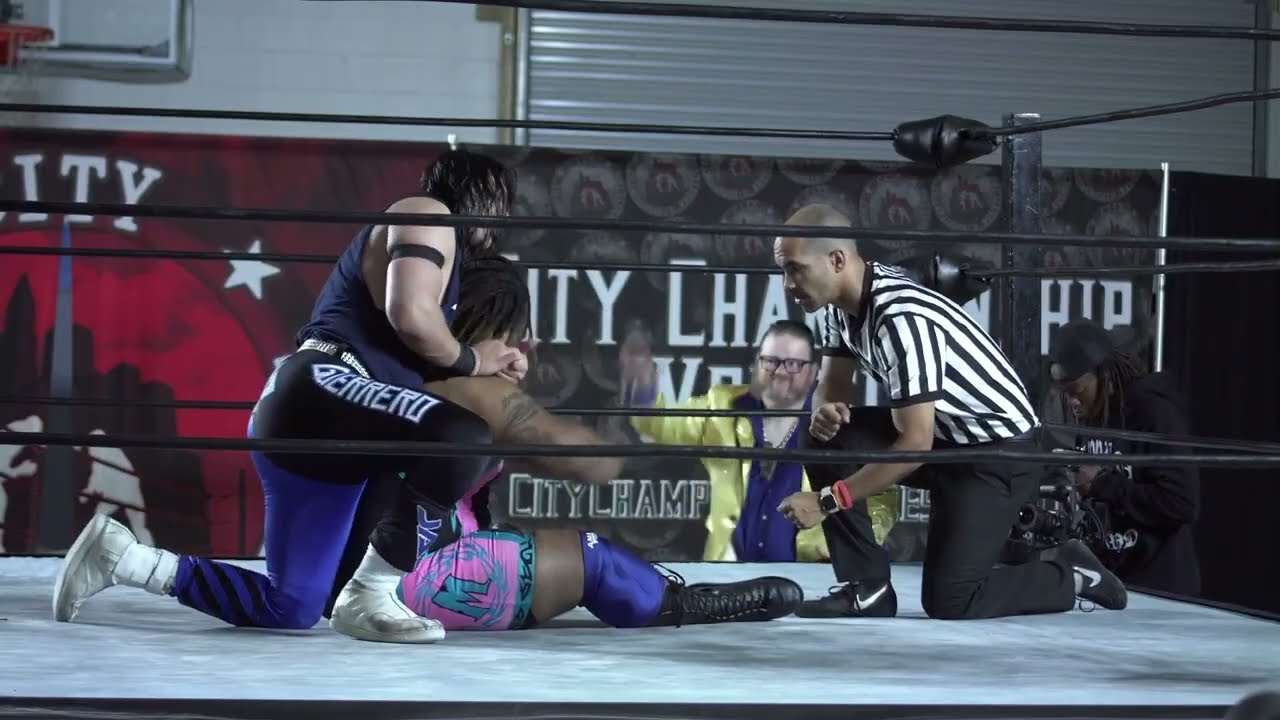 FULL MATCH Chris Moore vs Joseph Guerrero 60 Min Slam 15 background