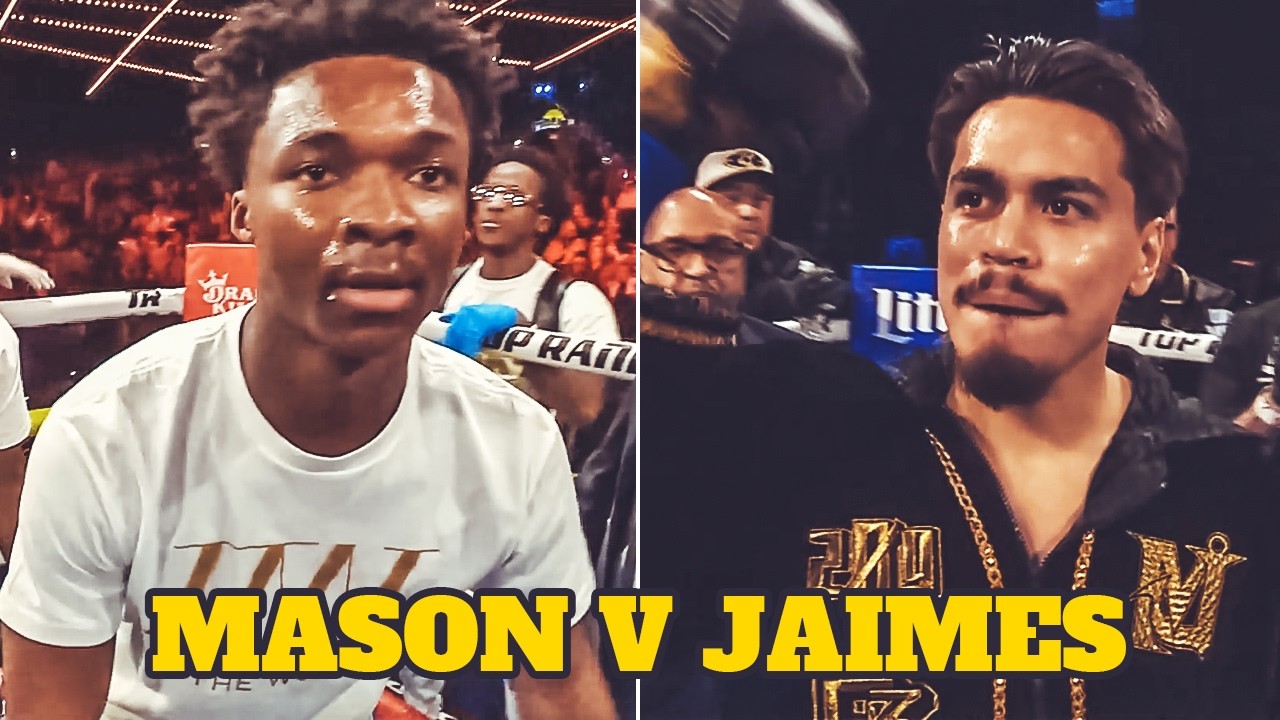 🔥 Abdullah Mason (USA) vs Manuel Jaimes (USA) | Full Fight Highlights, Knockout, HD background