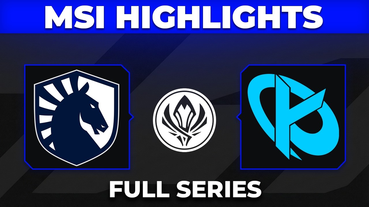 TL vs KC ALL GAMES Highlights | MSI 2026 Play-In | Team Liquid vs Karmine Corp background